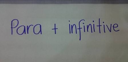 to + infinitive
